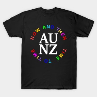 Australia and New Zealand (Color Version) T-Shirt